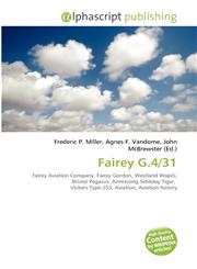 Fairey G.4/31,6134358061,9786134358064
