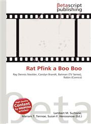 Rat Pfink a Boo Boo,6135011316,9786135011319