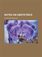 Notes on Obstetrics,1234168847,9781234168841