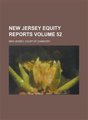 New Jersey Equity Reports Volume 52,1234193515,9781234193515