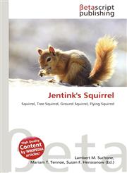 Jentink's Squirrel,6135334530,9786135334531