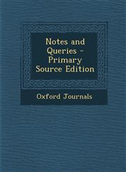 Notes and Queries - Primary Source Edition,1289617457,9781289617455