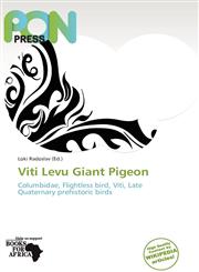 Viti Levu Giant Pigeon,6139170710,9786139170715