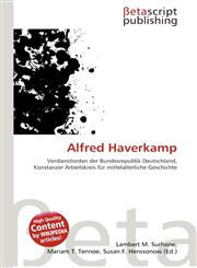 Alfred Haverkamp,6134820008,9786134820004