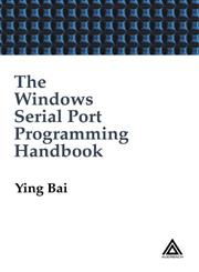 The Windows Serial Port Programming Handbook,0849322138,9780849322136