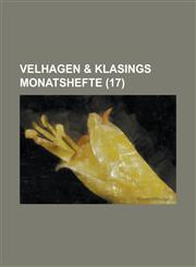 Velhagen & Klasings Monatshefte (17 ),1153548429,9781153548427