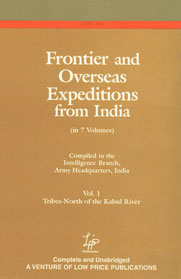 Tribes-North of the Kabul River Vol. 1,817536324X,9788175363243