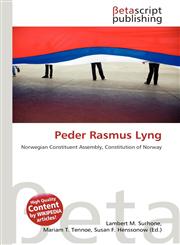 Peder Rasmus Lyng,6135303783,9786135303780