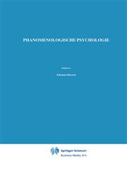 Phänomenologische Psychologie Vorlesungen Sommersemester 1925,9048182522,9789048182527