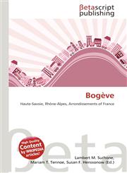 Bogève,6135117904,9786135117905