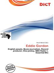 Eddie Gordon,6138199596,9786138199595