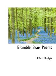 Bramble Brae Poems,1117129969,9781117129969