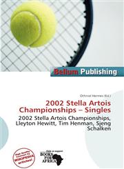 2002 Stella Artois Championships - Singles,6137773817,9786137773819