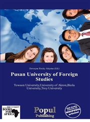 Pusan University of Foreign Studies,6137996441,9786137996447