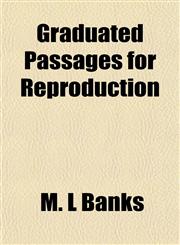 Graduated Passages for Reproduction,1152926306,9781152926301