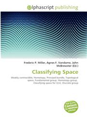 Classifying Space,6134329185,9786134329187