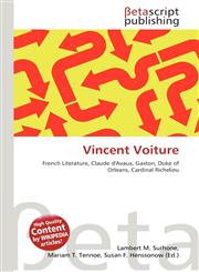 Vincent Voiture,6134485543,9786134485548