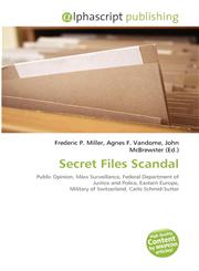 Secret Files Scandal,6135646451,9786135646450
