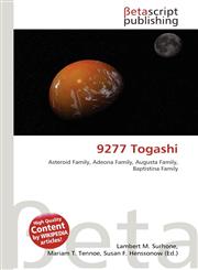 9277 Togashi,6137557650,9786137557655