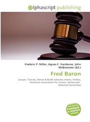 Fred Baron,6134398829,9786134398824