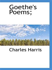 Goethe's Poems;,1116830167,9781116830163