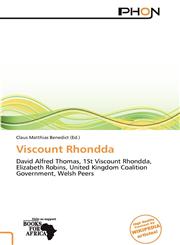 Viscount Rhondda,6139136547,9786139136544