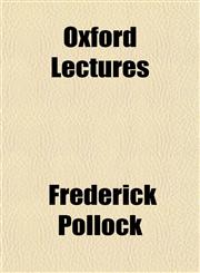 Oxford Lectures,115181461X,9781151814616