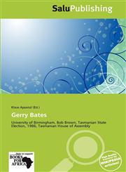 Gerry Bates,6138583191,9786138583196