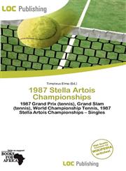 1987 Stella Artois Championships,6201426434,9786201426436