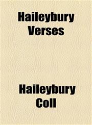 Haileybury Verses,115450087X,9781154500875