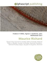 Maurice Richard,613021619X,9786130216191