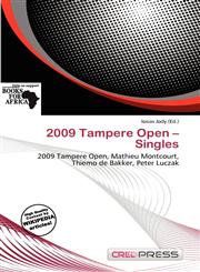 2009 Tampere Open - Singles,6201461329,9786201461321