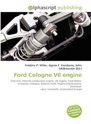 Ford Cologne V6 engine,6130613008,9786130613006