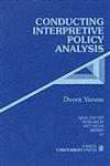 Conducting Interpretive Policy Analysis 1st Edition,0761908277,9780761908272