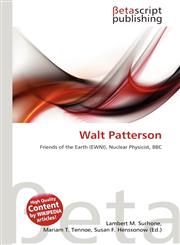 Walt Patterson,3639925289,9783639925289
