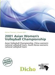2001 Asian Women's Volleyball Championship,6138361814,9786138361817