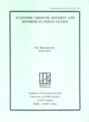 Economic Growth, Poverty and Reforms in Indian States