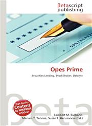 Opes Prime,613543764X,9786135437645