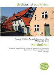 Kaltinėnai,6134207241,9786134207249