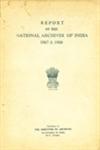 Report of the National Archives of India - 1967 and 68