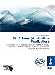 Bill Adams (Australian Footballer),6200869456,9786200869456