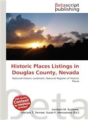 Historic Places Listings in Douglas County, Nevada,6136418452,9786136418452