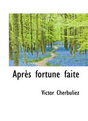Apr?'s Fortune Faite,1116076608,9781116076608
