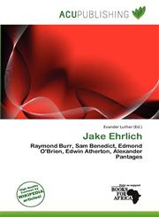 Jake Ehrlich,6139651093,9786139651092
