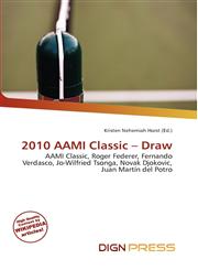 2010 AAMI Classic - Draw,6135954261,9786135954265