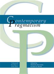 Contemporary Pragmatism. Volume 8, Number 1, June 2011.,9042033959,9789042033955