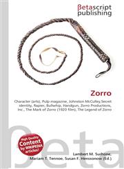 Zorro,6130317735,9786130317737