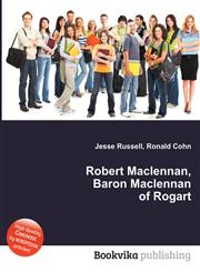 Robert MacLennan, Baron MacLennan of Rogart,5512282514,9785512282519