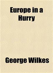 Europe in a Hurry,1152898043,9781152898042