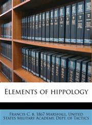Elements of hippology,1178508706,9781178508703